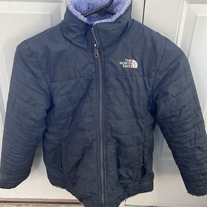 Used Girls NorthFace Reversible Jacket